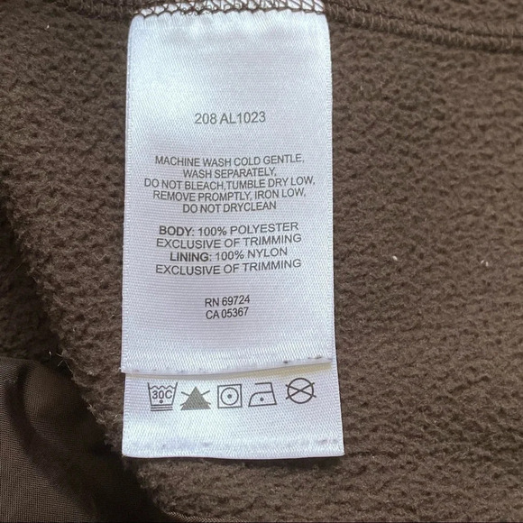 COLUMBIA Women’s Brown Vest Small 208 AL 1023 - Picture 5 of 7